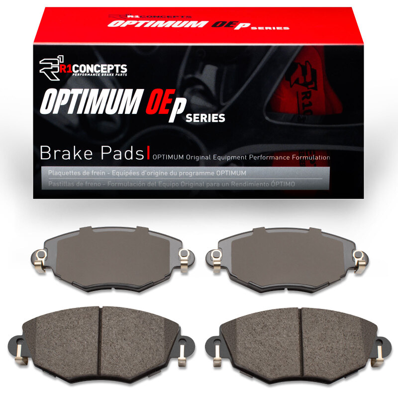 Jaguar X-Type Brake Pads - Front - R1 Concepts - Optimum OE - `01-`08